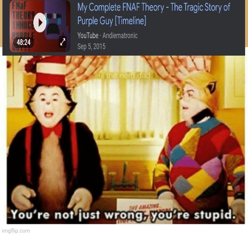 Seriously how dumb do you have to be. | image tagged in you're not just wrong your stupid | made w/ Imgflip meme maker