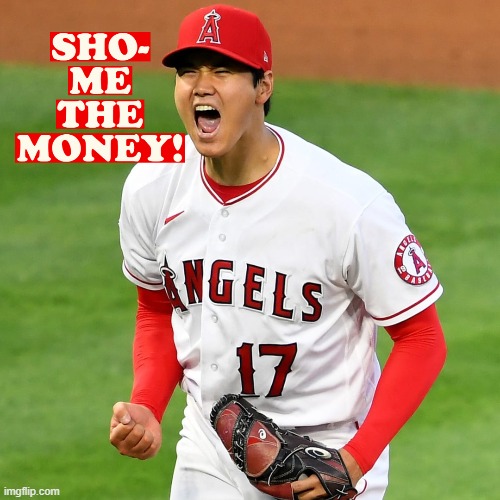 SHO-ME THE MONEY | image tagged in baseball | made w/ Imgflip meme maker