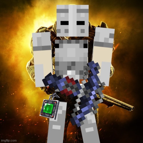 My dreams be like | image tagged in doom guy,minecraft | made w/ Imgflip meme maker