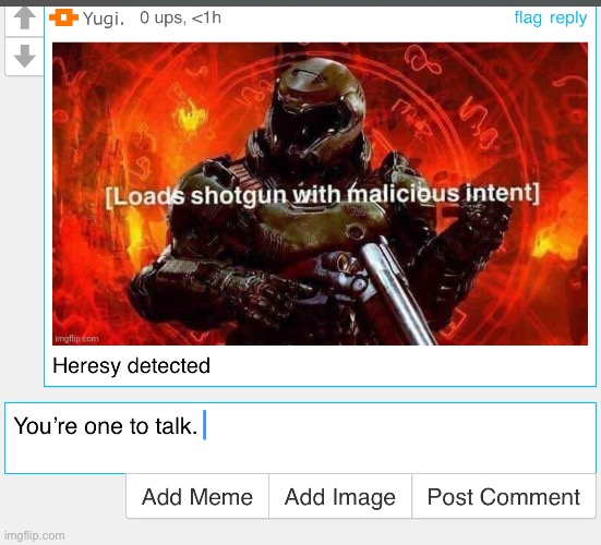 made w/ Imgflip meme maker