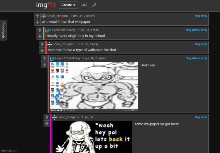 This is going in cursedcomments | made w/ Imgflip meme maker