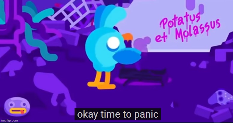 okay time to panic | made w/ Imgflip meme maker