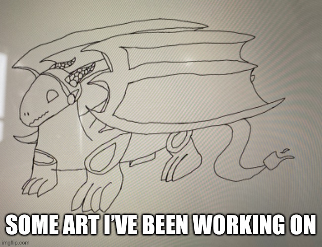 Tbh this is probably my best sketch | SOME ART I’VE BEEN WORKING ON | made w/ Imgflip meme maker