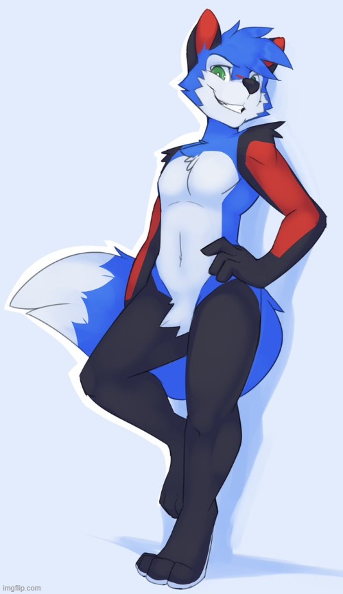 SonicFox (By PermaVermin) | image tagged in furry,gamer,sonicfox,cute,non binary | made w/ Imgflip meme maker