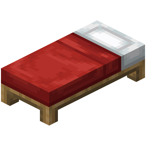 Red bed Blank Meme Template