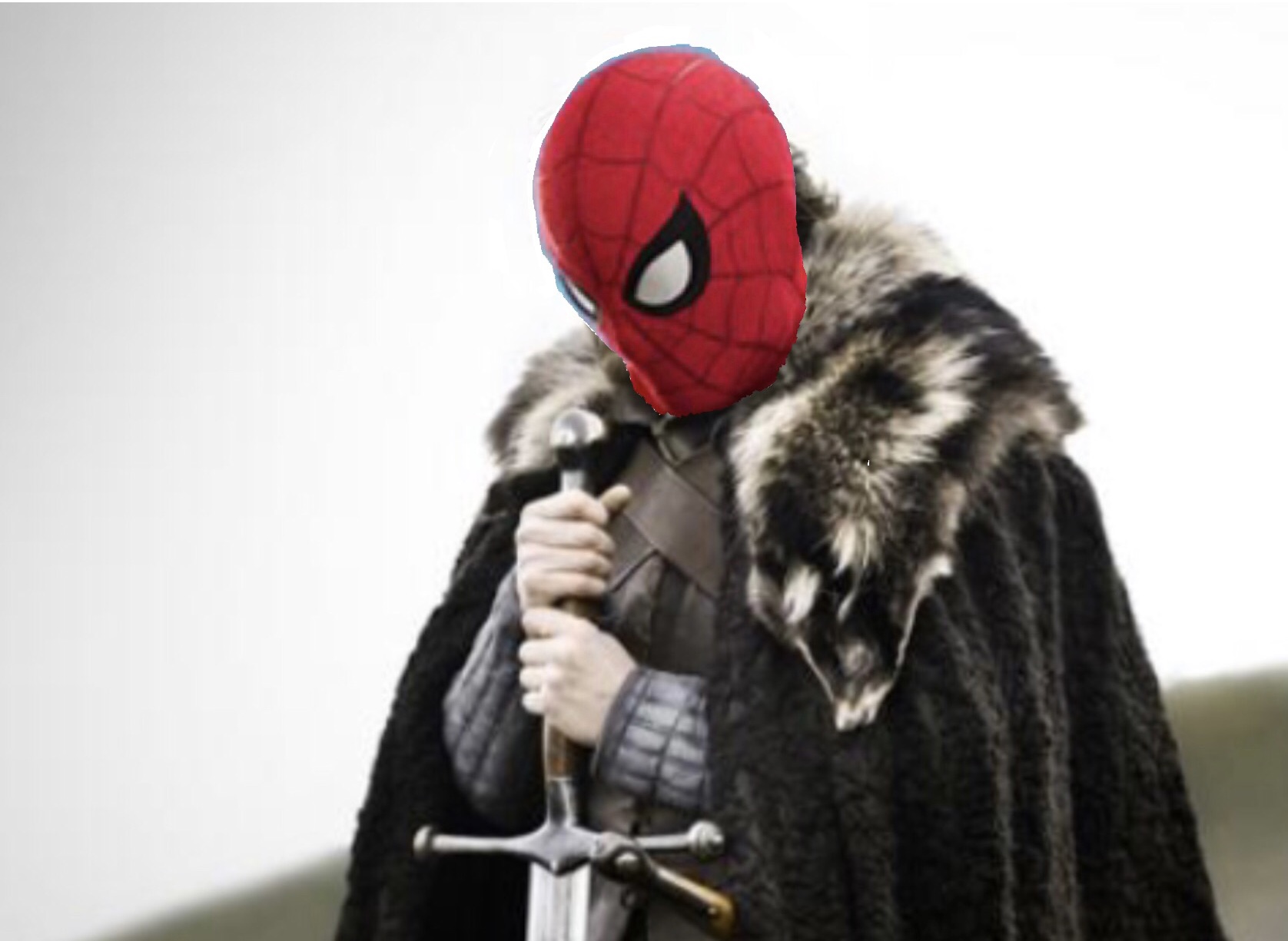 High Quality Brace yourselves Spiderman Blank Meme Template