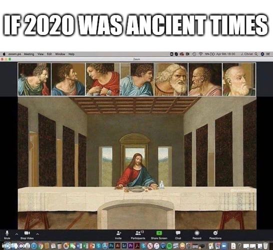 2020 but its ancient times | IF 2020 WAS ANCIENT TIMES | image tagged in the last zoom | made w/ Imgflip meme maker