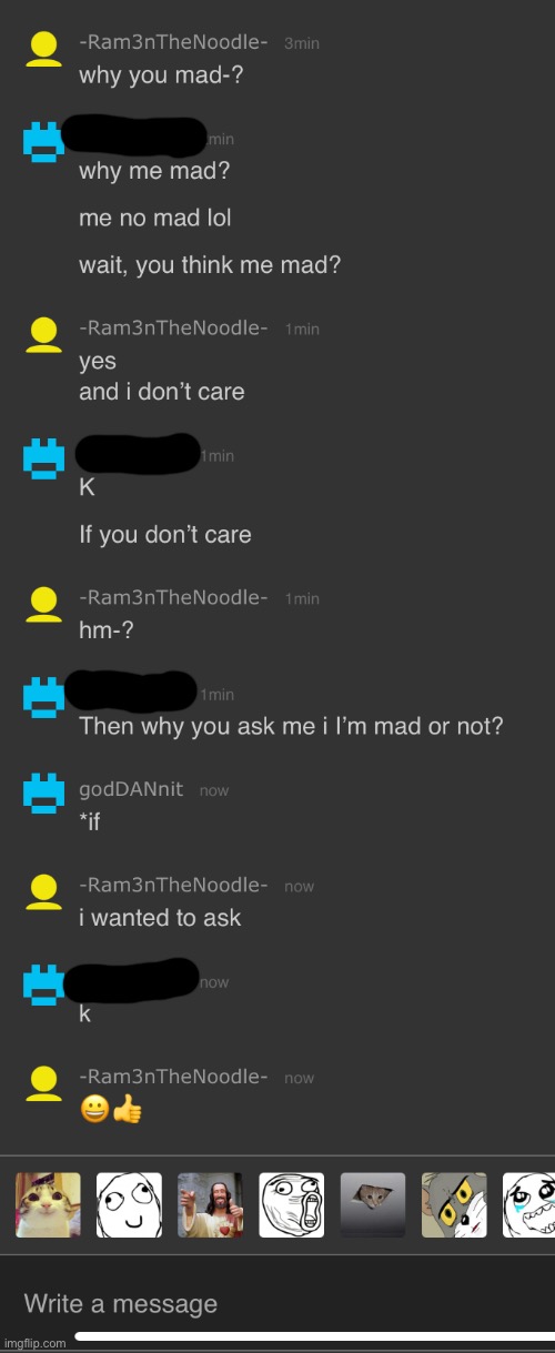 it’s mfs like this- i was just joking i know i can be a bitch but like- idk | made w/ Imgflip meme maker