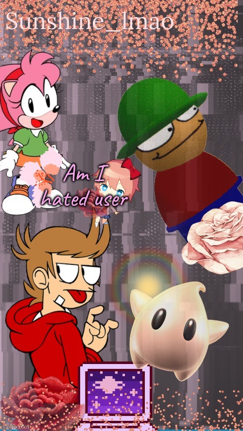 Sun's temp by Laks | Am I hated user | image tagged in sun's temp by laks | made w/ Imgflip meme maker