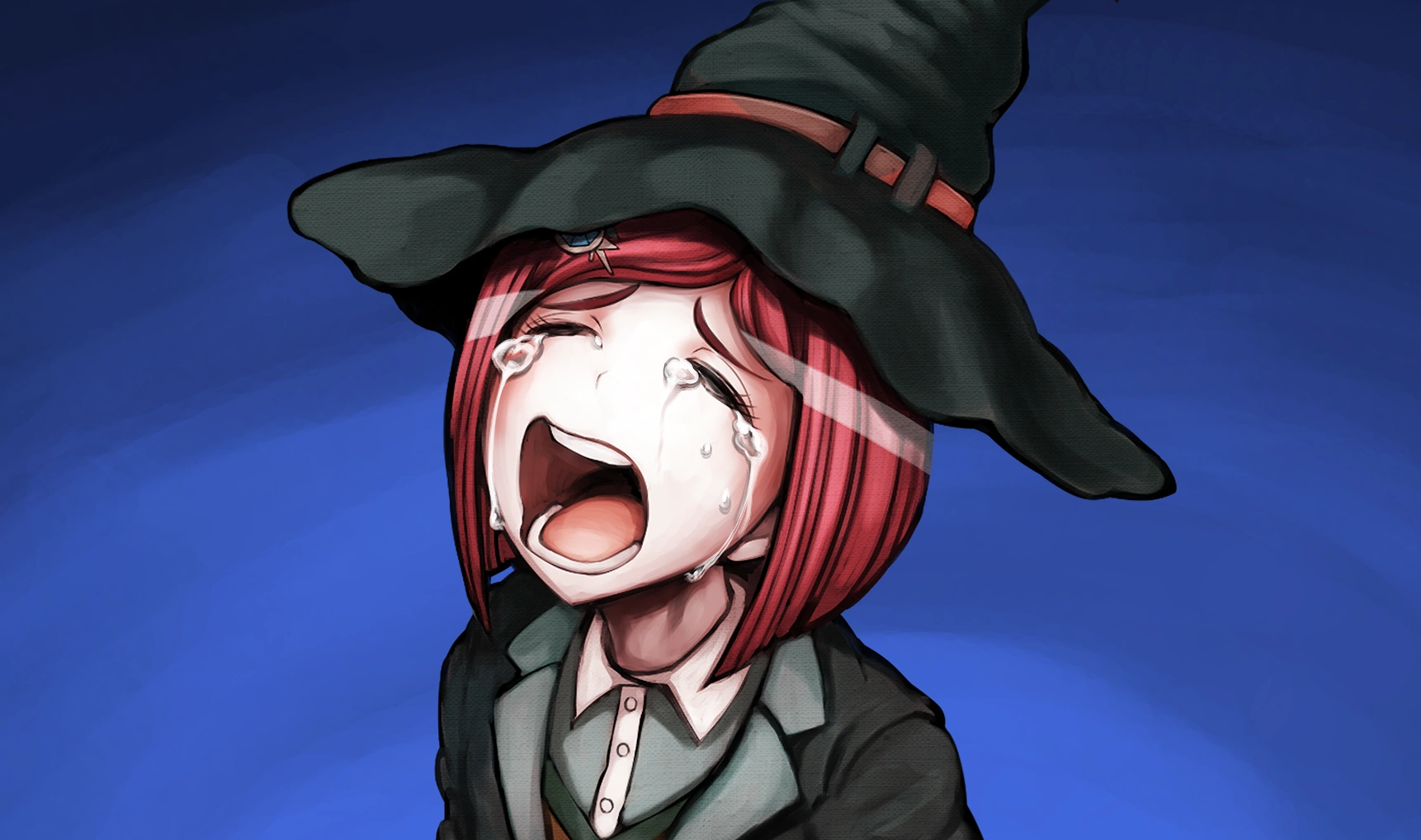 High Quality Crying Himiko Blank Meme Template