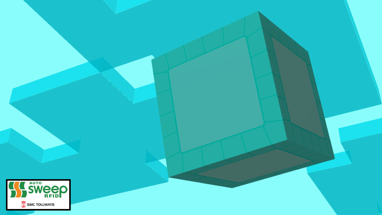 Autosweep RFID - The Flying Diamond Cube - SMC Tollways Blank Meme Template