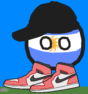 Argentinaball Drip Blank Meme Template
