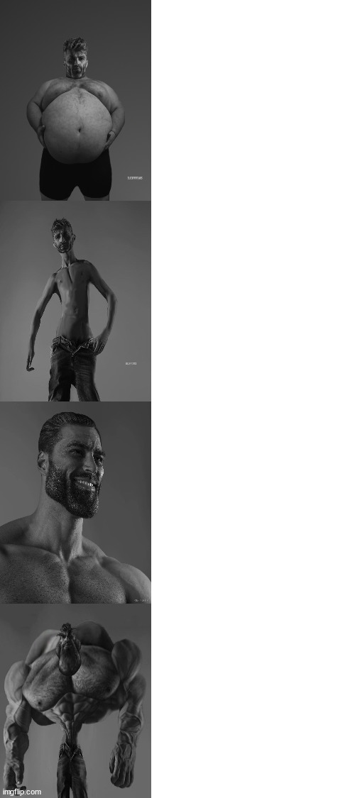 Meme Templates Official on X: #IAmGigaChad Giga Chad Transformation Meme  Template Do share and make memes on it with #IAmGigaChad   / X