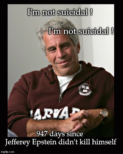 I'm not suicidal, I'm not suicidal | image tagged in smollett,jeffery epstein | made w/ Imgflip meme maker