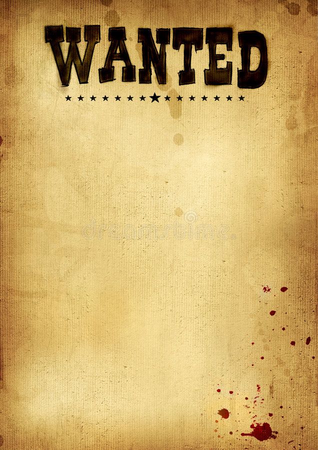 Wanted Blank Meme Template