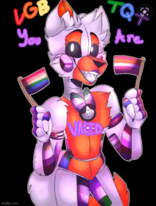 just letting everyone know their valid ft. Lolbit | made w/ Imgflip meme maker