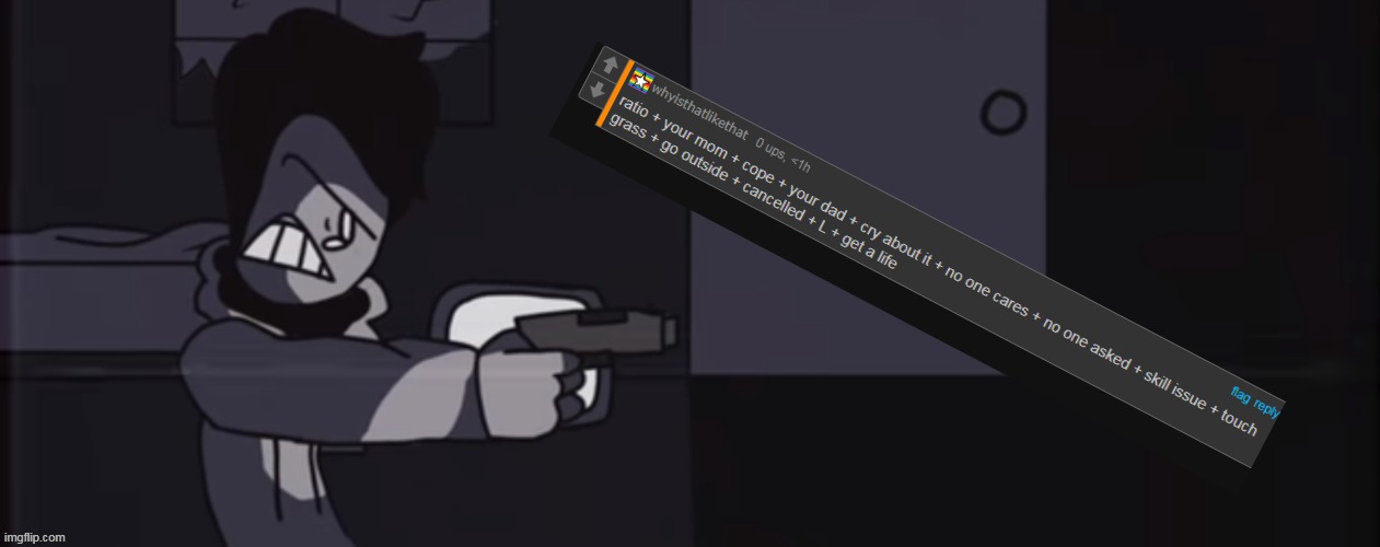 I have done with this guy | made w/ Imgflip meme maker