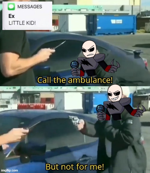 Guys I think Austin's actually a MAG Agent | image tagged in call an ambulance but not for me,mobile ads be like,mag agent in training | made w/ Imgflip meme maker