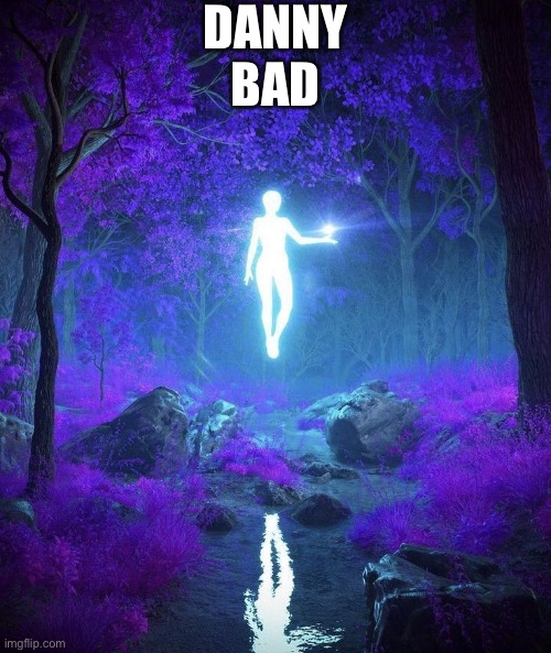 Raine’s temp | DANNY BAD | image tagged in raine s temp | made w/ Imgflip meme maker