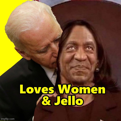 Joe Loves Women, Ice Cream and Of Course Jello Pudding | image tagged in kamala harris,memes,joe biden,jello | made w/ Imgflip meme maker