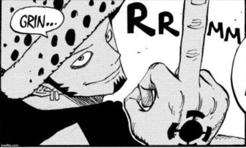 Law middle finger | image tagged in law middle finger | made w/ Imgflip meme maker