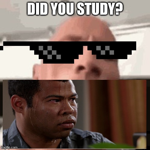 The Rock | DID YOU STUDY? | image tagged in the rock,eyebrow raise | made w/ Imgflip meme maker