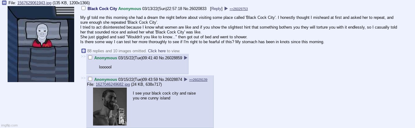 black cock city- | made w/ Imgflip meme maker