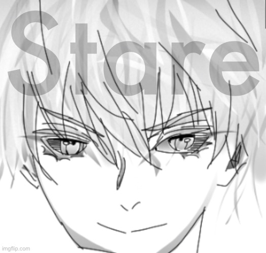 Idk bored | Stare | made w/ Imgflip meme maker