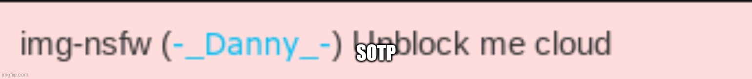 SOTP | image tagged in bro i said i wasn't gon post but like | made w/ Imgflip meme maker