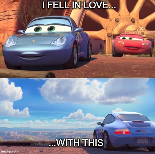 Sally fell in love with (insert meme here) | I FELL IN LOVE... ...WITH THIS | image tagged in meme template,cars | made w/ Imgflip meme maker