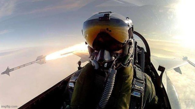 Fighter pilot missile danish f-16 | image tagged in fighter pilot missile danish f-16 | made w/ Imgflip meme maker