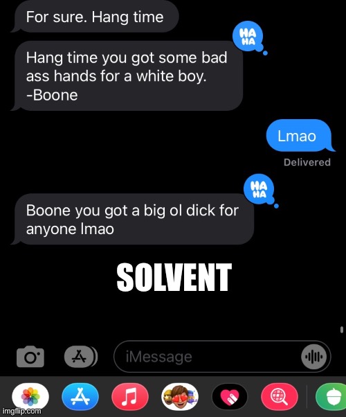 hangtime | SOLVENT | image tagged in hangtime | made w/ Imgflip meme maker