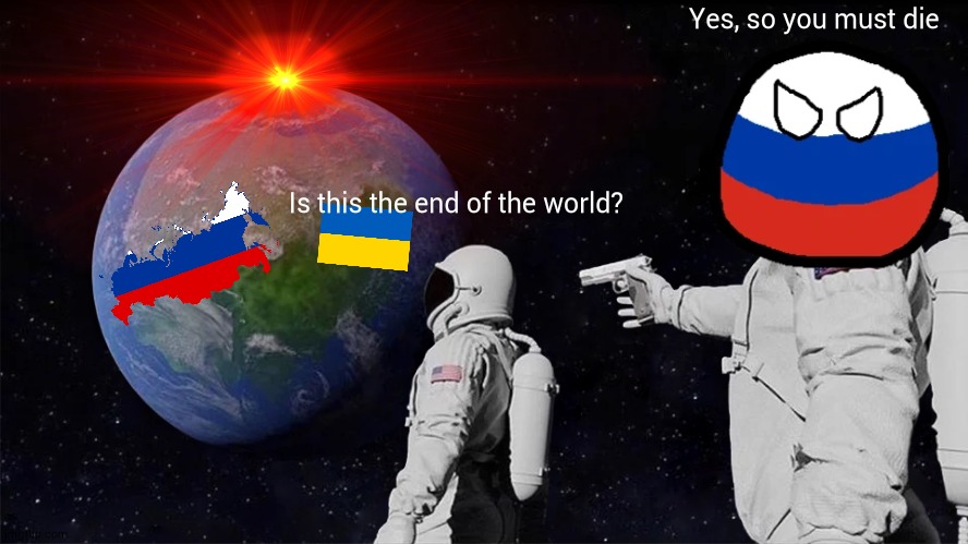 WW3 is coming, I have to join the army | Yes, so you must die; Is this the end of the world? | image tagged in funny | made w/ Imgflip meme maker