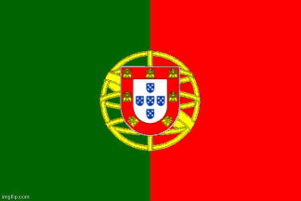 Portuguese flag but something's not quite right | made w/ Imgflip meme maker