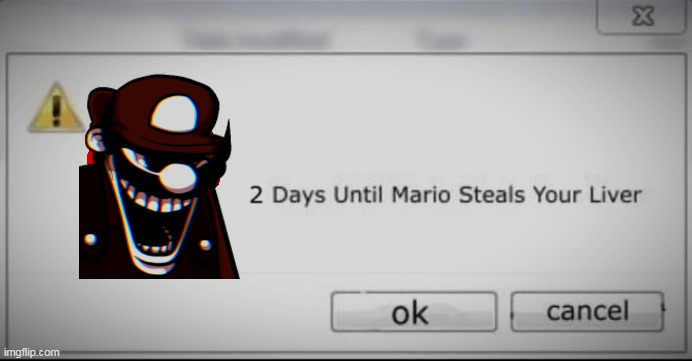 WE NEED EXPLOSION | image tagged in 2 days until mario steals your liver | made w/ Imgflip meme maker