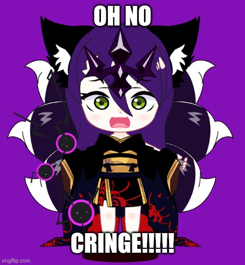 Me to tiktok | OH NO; CRINGE!!!!! | image tagged in panicked afm | made w/ Imgflip meme maker