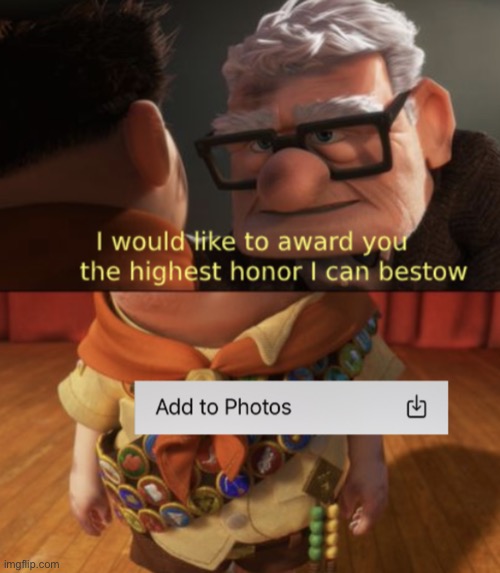 Highest honor | image tagged in highest honor | made w/ Imgflip meme maker