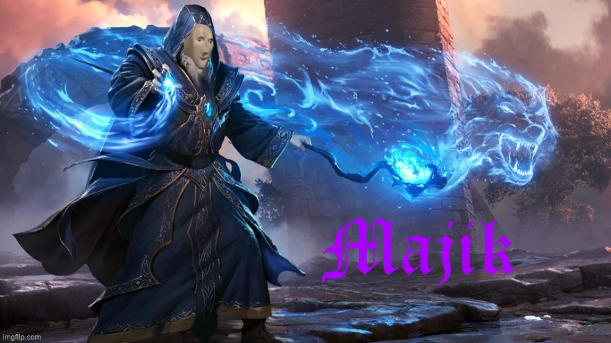 Magic Stonks Man | image tagged in magic stonks man | made w/ Imgflip meme maker
