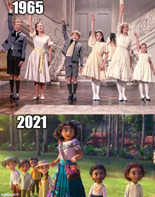 Will you rather.... | 1965; 2021 | image tagged in so long farewell,encanto staring | made w/ Imgflip meme maker