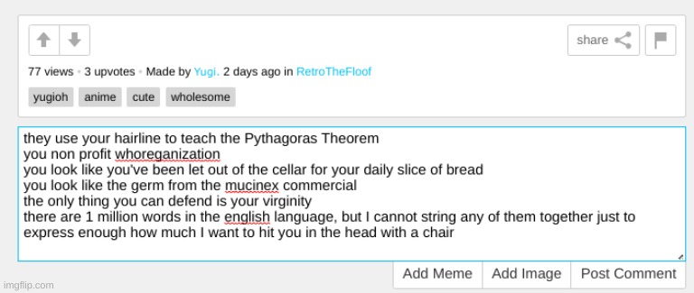 made w/ Imgflip meme maker