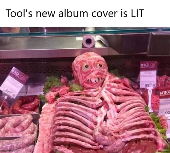 Meat Inoculum | image tagged in tool,music | made w/ Imgflip meme maker