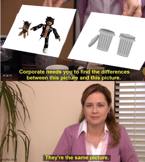 Roblox Slenders and CnPs | image tagged in memes,they're the same picture | made w/ Imgflip meme maker