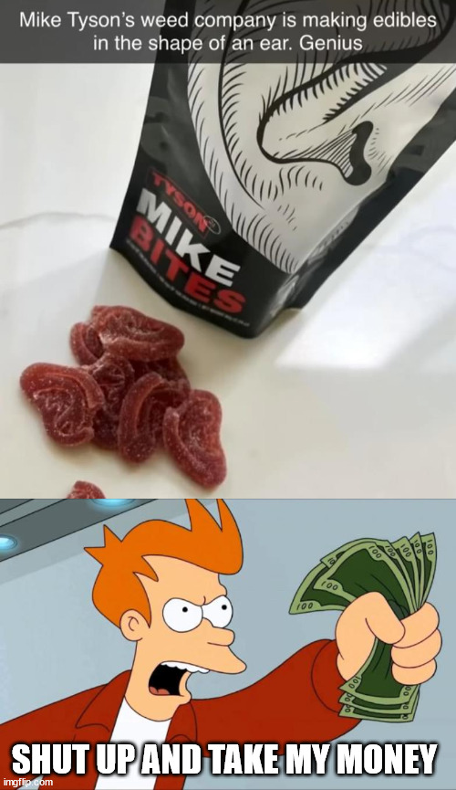 SHUT UP AND TAKE MY MONEY | image tagged in shut up and take my money fry | made w/ Imgflip meme maker
