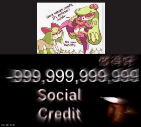 -999,999,999,999 social credit | image tagged in -999 999 999 999 social credit | made w/ Imgflip meme maker