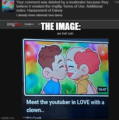 sad | THE IMAGE: | made w/ Imgflip meme maker