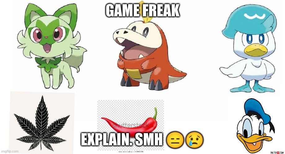 Game Freak Explain | GAME FREAK; EXPLAIN. SMH 😑😢 | image tagged in video games,you can't explain that,pokemon | made w/ Imgflip meme maker