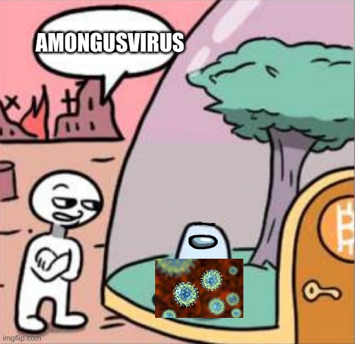 amogus | AMONGUSVIRUS | image tagged in amogus | made w/ Imgflip meme maker