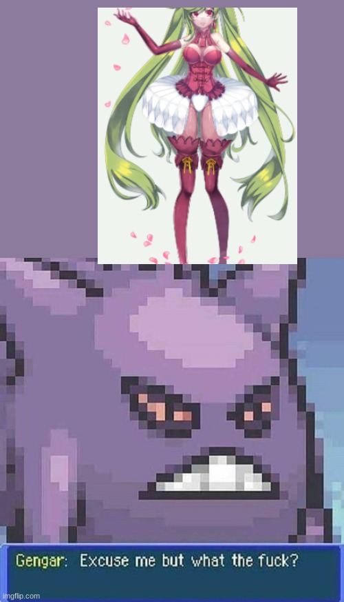 Gengar excuse me but wtf | image tagged in gengar excuse me but wtf | made w/ Imgflip meme maker