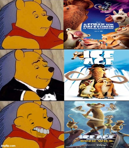 the last movie was really bad? | image tagged in best better blurst,ice age,disney plus,20th century fox,movies | made w/ Imgflip meme maker