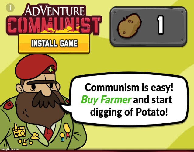 Communism is easy! | image tagged in communism is easy | made w/ Imgflip meme maker